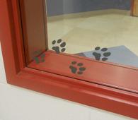 Set of Four Dog Print | Wall Decals