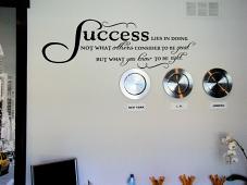 Success Lies In Doing | Wall Decals
