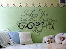 To the Moon | Wall Decals