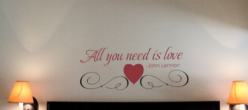 All You Need | Wall Decals