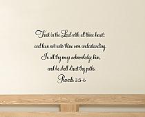 Proverbs 35-6 | Wall Decals