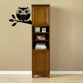 Cute Baby Owl Wall Decal