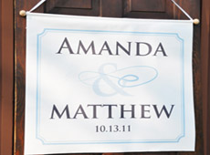 Personalized Wedding Banners