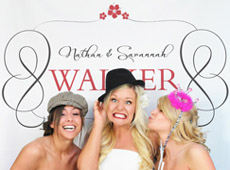 Personalized Photo Booth Backdrops