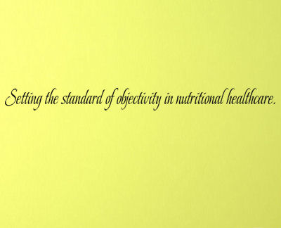 Standard In Nutritional Healthcare Wall Decals   