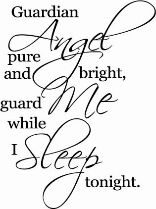 Angels Guard Me | Wall Decals