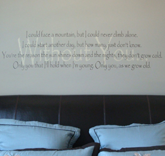 Without You | Wall Decals