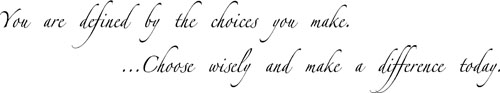 You are Defined  | Wall Decals