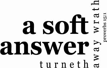 A Soft Answer | Wall Decals