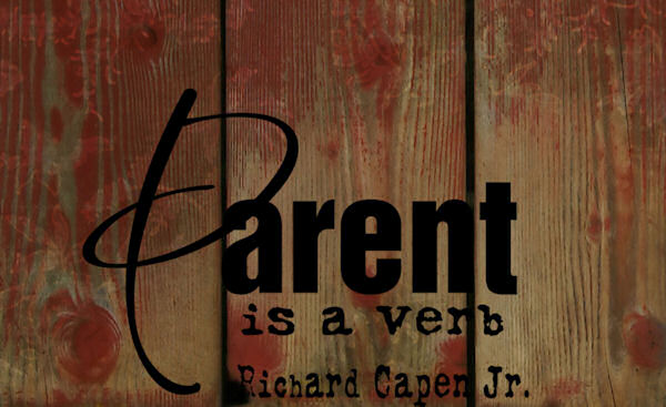 Parent is a Verb | Wall Decals