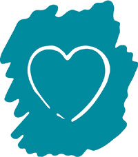 Finger Paint Heart | Wall Decals