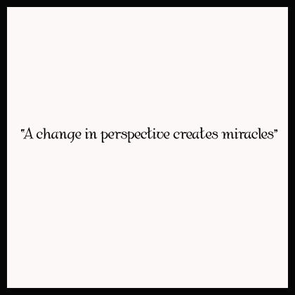 A Change In Perspective Wall Decals  