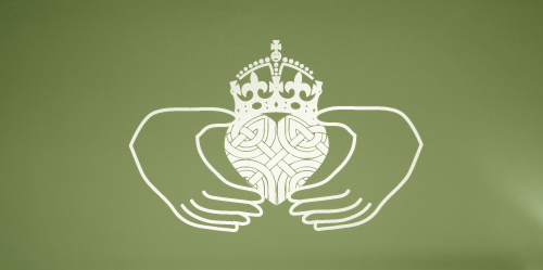 Claddagh Decal