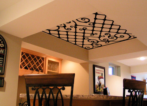 Wrought Iron Gate | Giant Wall Decals