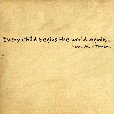 Every Child Begins | Wall Decals 