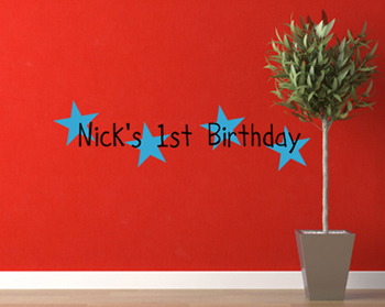 Boy Birthday | Wall Decals  
