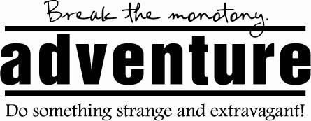 Adventure Break Monotony | Wall Decals