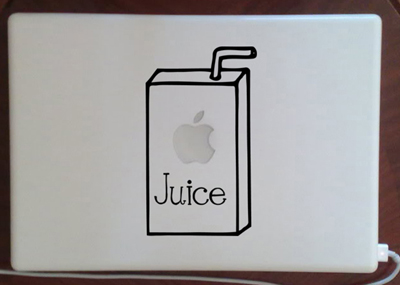 Apple Juice | Laptop Skins