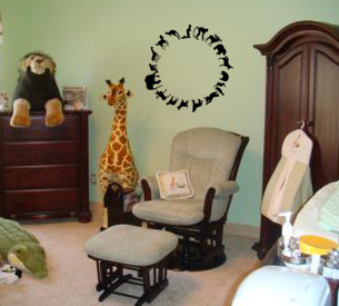 Animal Circle | Wall Decals