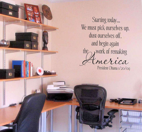 Obama -- Starting Today... | Wall Decals