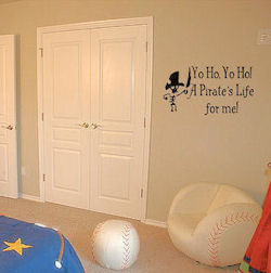 A Pirate's Life For Me Wall Decals