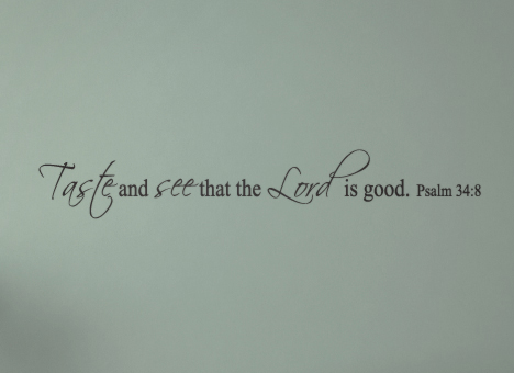 Taste And See Lord Decals