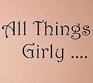 All Things Girly Wall Decals   