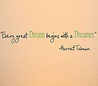 Every Great Dream Wall Decals   
