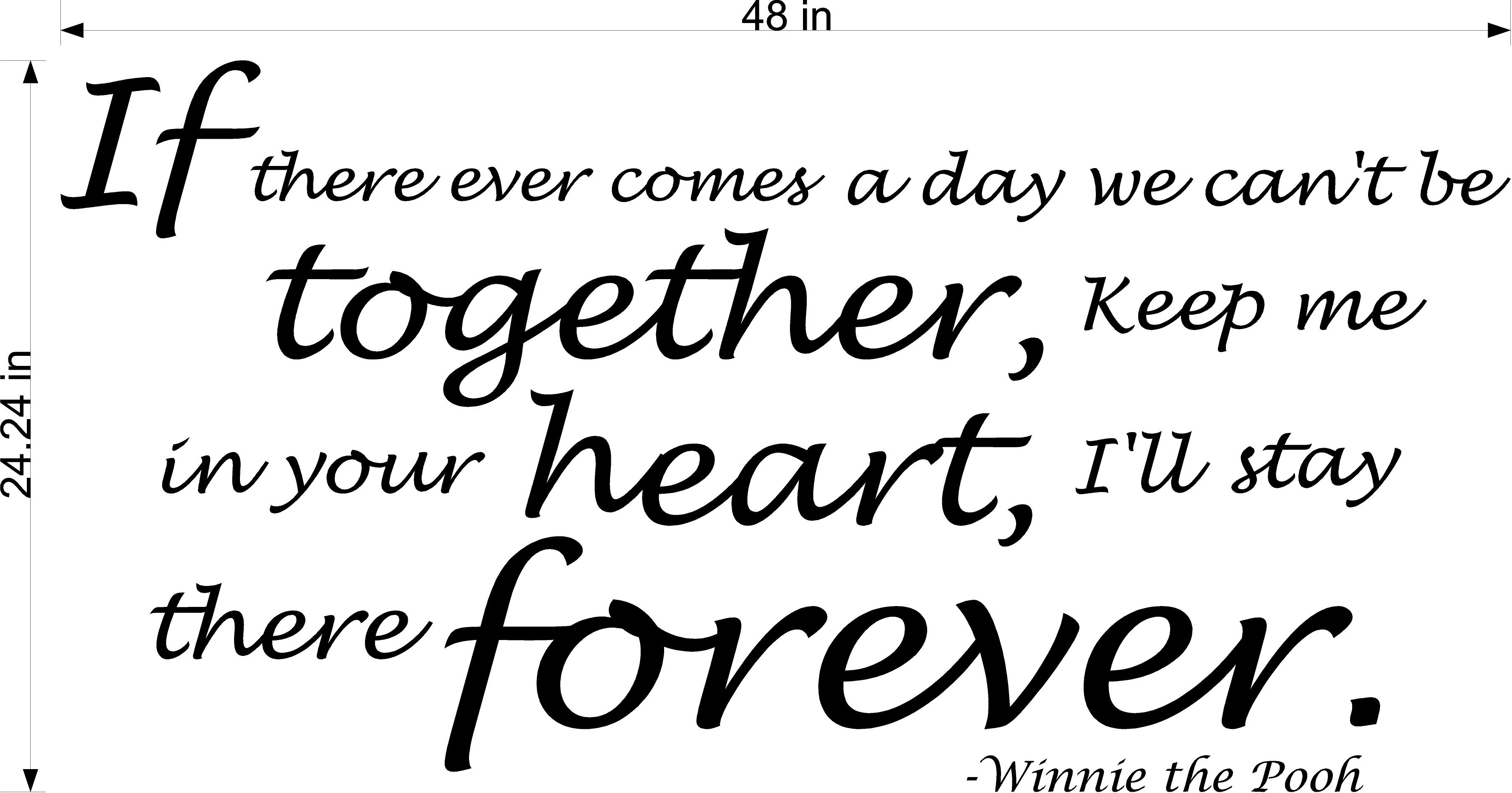 Keep me in your heart Trading Phrases