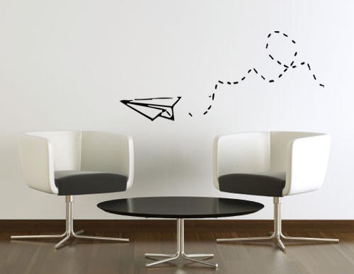 Airplane Wall Decal