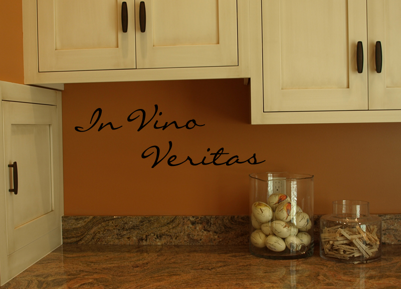 In Vino Veritas | Wall Decals - Trading Phrases