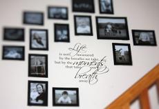 Life is Not Measured Wall Decal