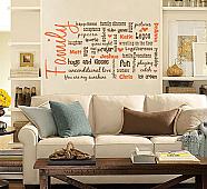 Family Names Subway Art Wall Decal - Trading Phrases