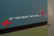 Let Your Dreams Take Flight Wall Decal - Trading Phrases