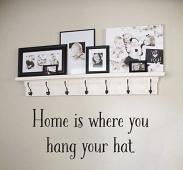 Hang Your Hat Wall Decal
