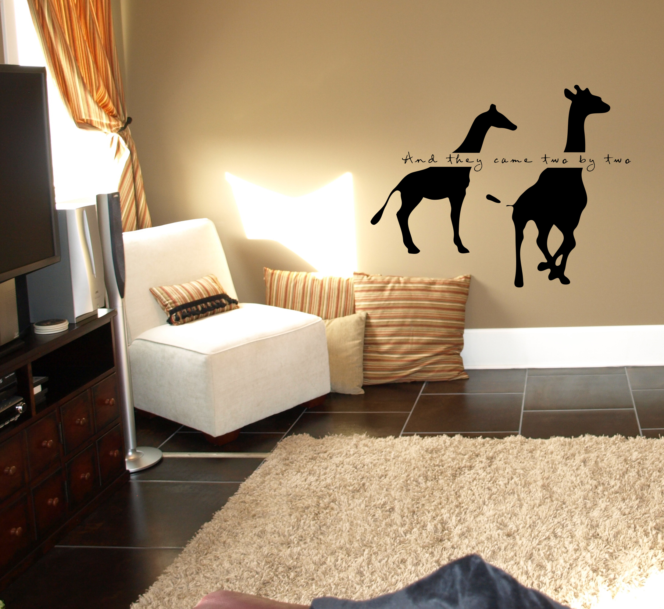 And They Came Two By Two Wall Decal