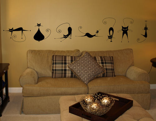 Cattitude Mass Pack Wall Decal