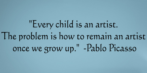 Every Child Artist Picaso Wall Decal