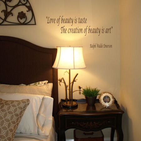 Love Of Beauty Creation Of Beauty Wall Decals