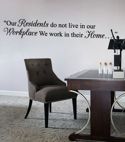 Our Residents Wall Decal
