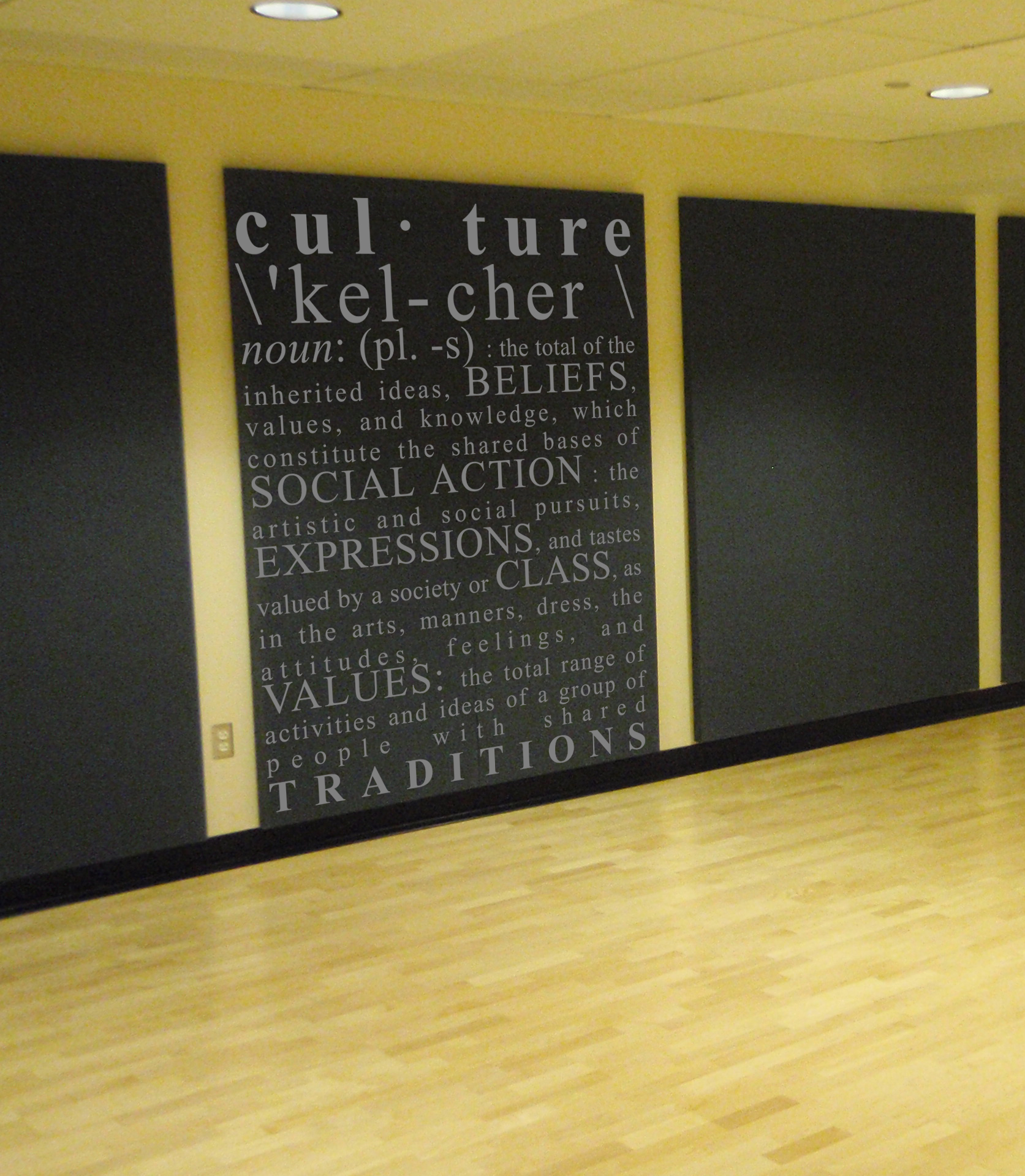 Culture Definition Wall Decal