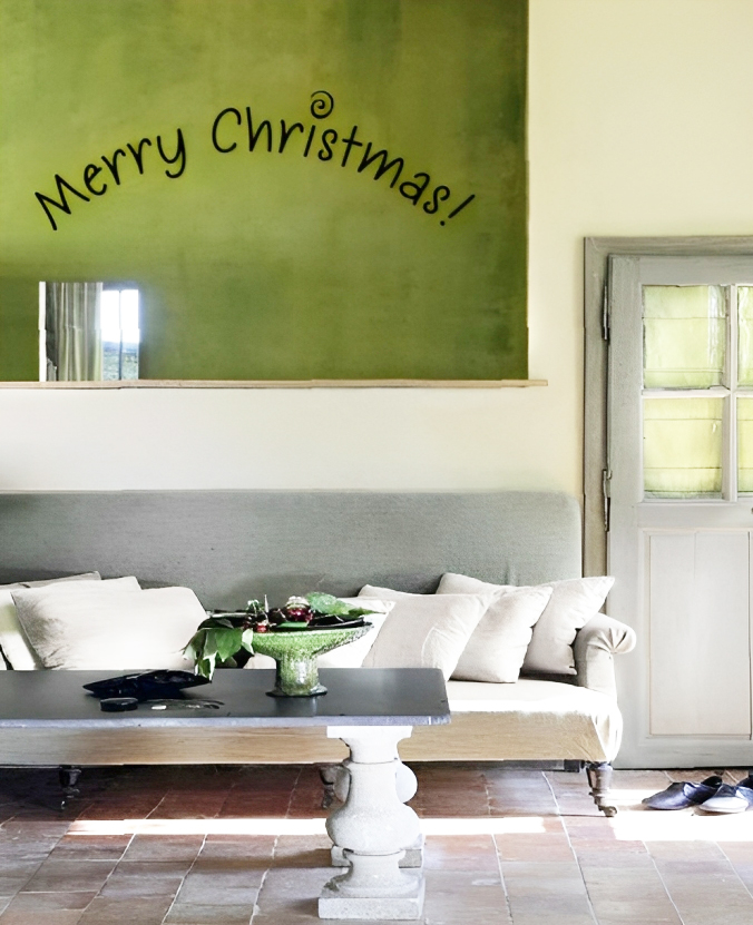 Christmas Arch Wall Decal