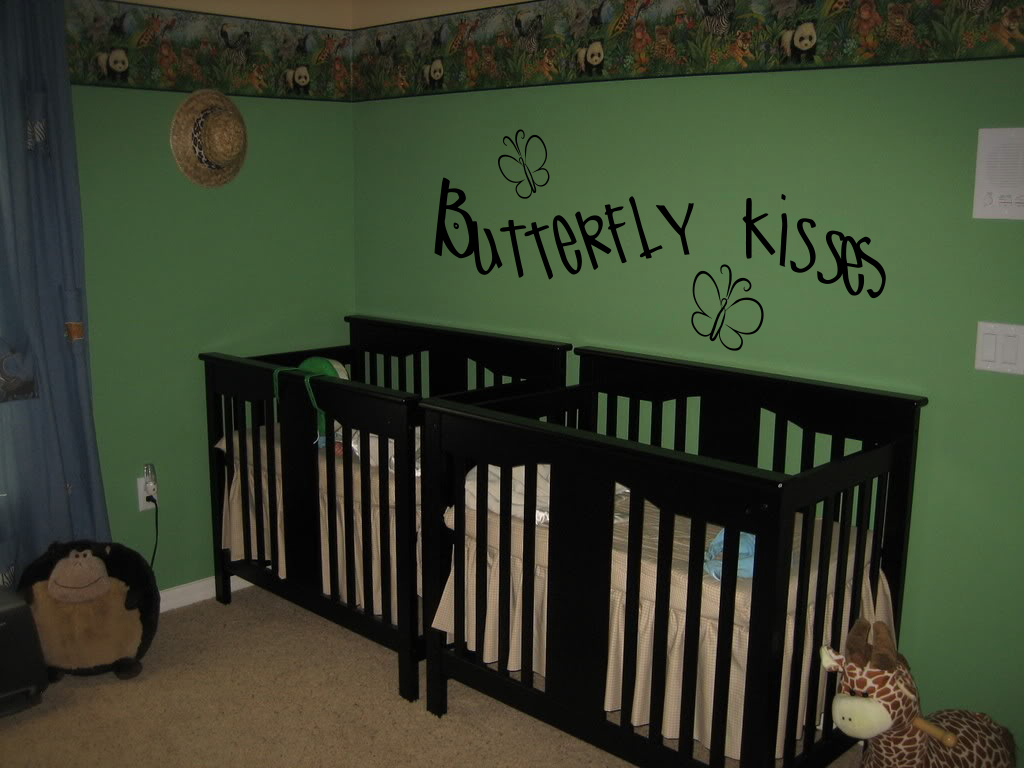 Butterfly Kisses Wall Decal