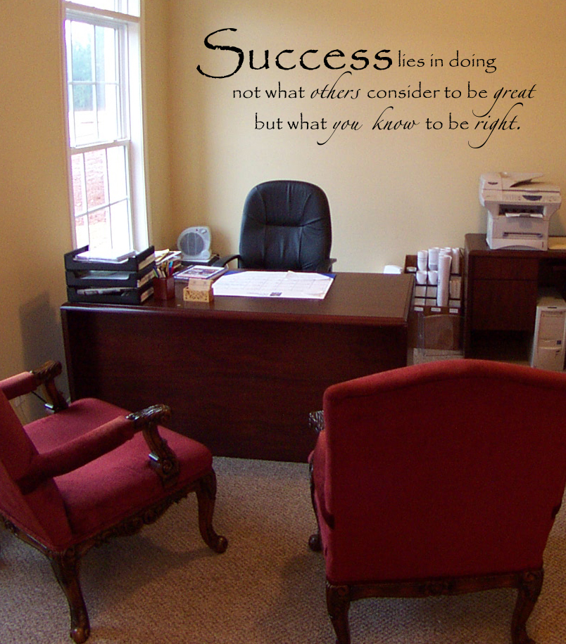Success Meaning Wall Decal