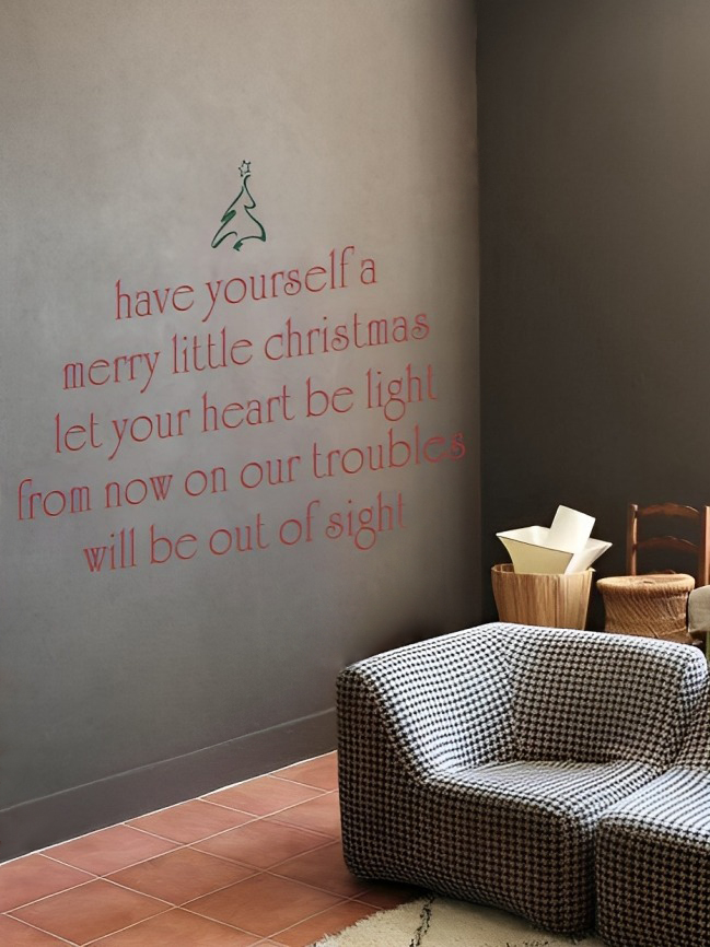 Merry Little Christmas | Wall Decals