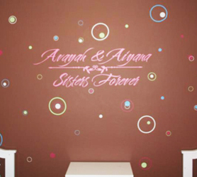 Sisters Forever Wall Decal