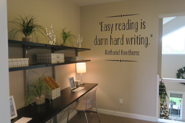 Easy Reading Wall Decal