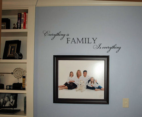 Family is Everything Wall Decal