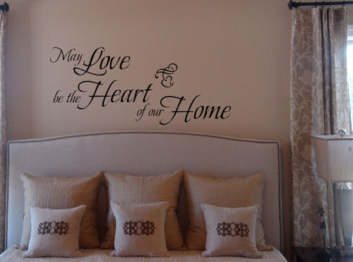 Heart of Our Home Wall Decal