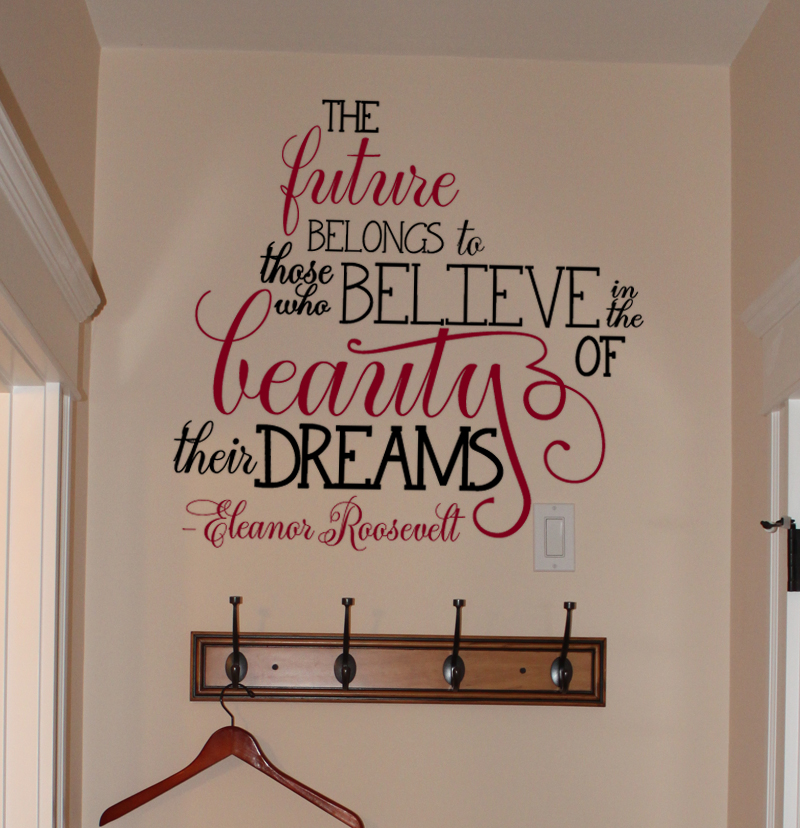 The Beauty of Their Dreams Wall Decal